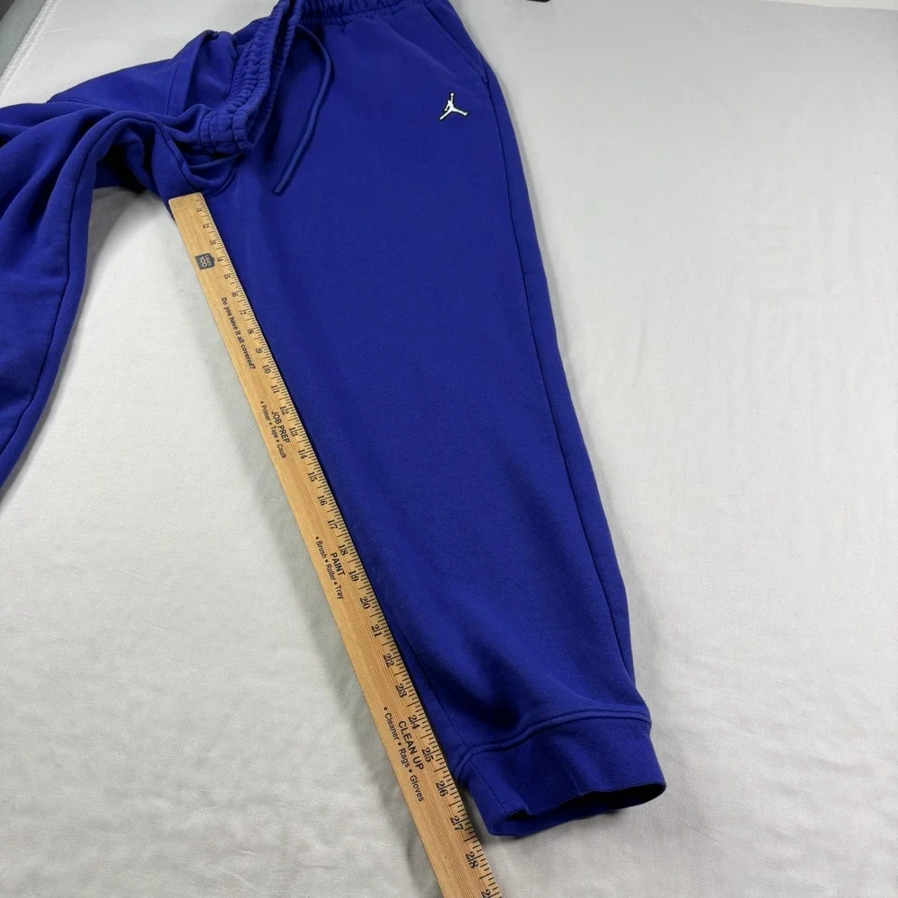 Air Jordan Jogger Sweatpants Mens 2XL Purple Tapered Fleece Casual‎ Lounge